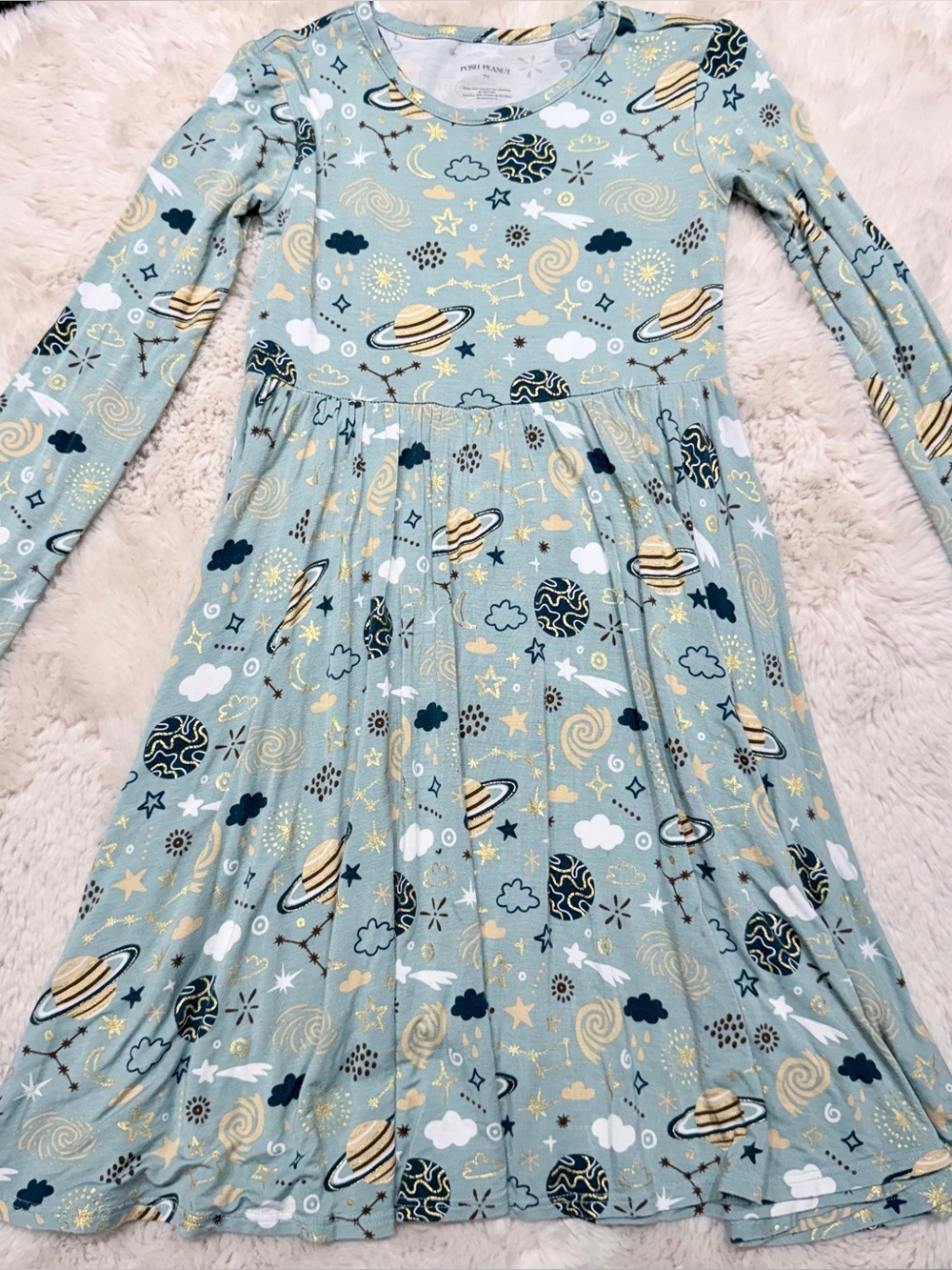 Posh Peanut to the stars twirl dress size 7y